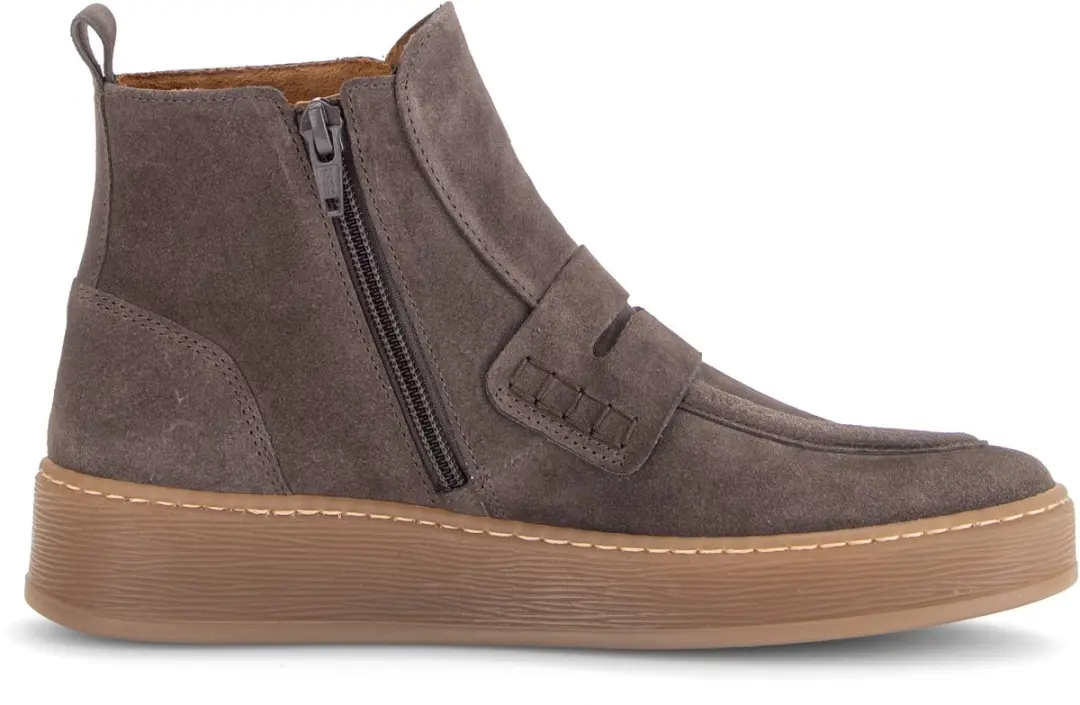 Gabor 8055.04.003 Enkellaarzen - Taupe Suede - 42