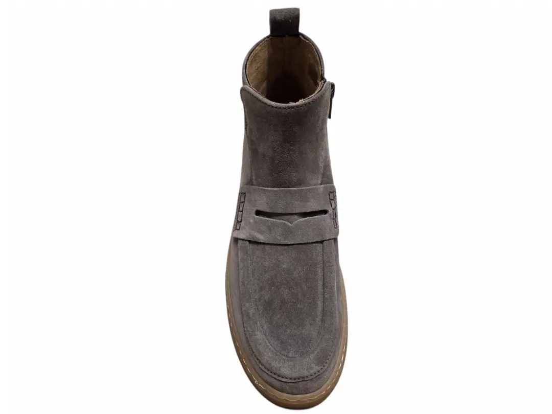 Gabor 8055.04.003 Enkellaarzen - Taupe Suede - 42