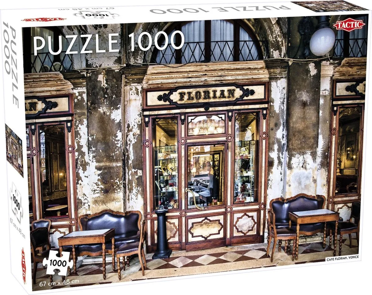 Tactic Cafe Florian Puzzle 1000 Stuks