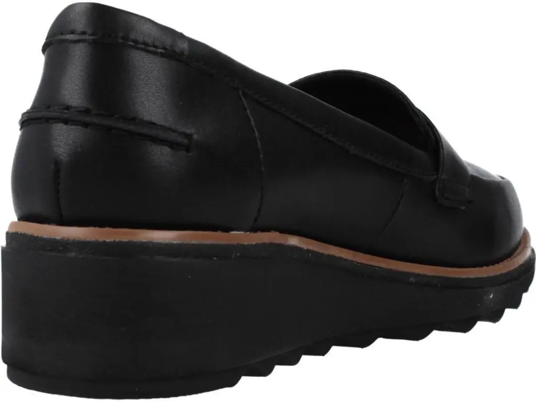 Clarks Shoes Sharon Gracie Loafers Zwart EU 39 1/2 Vrouw
