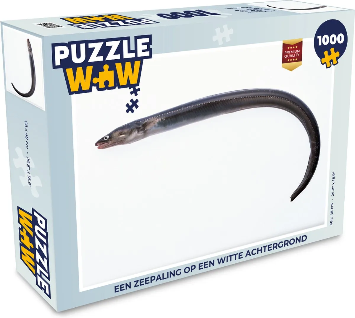 PuzzleWow Legpuzzel Een zeepaling 1000 Stuks