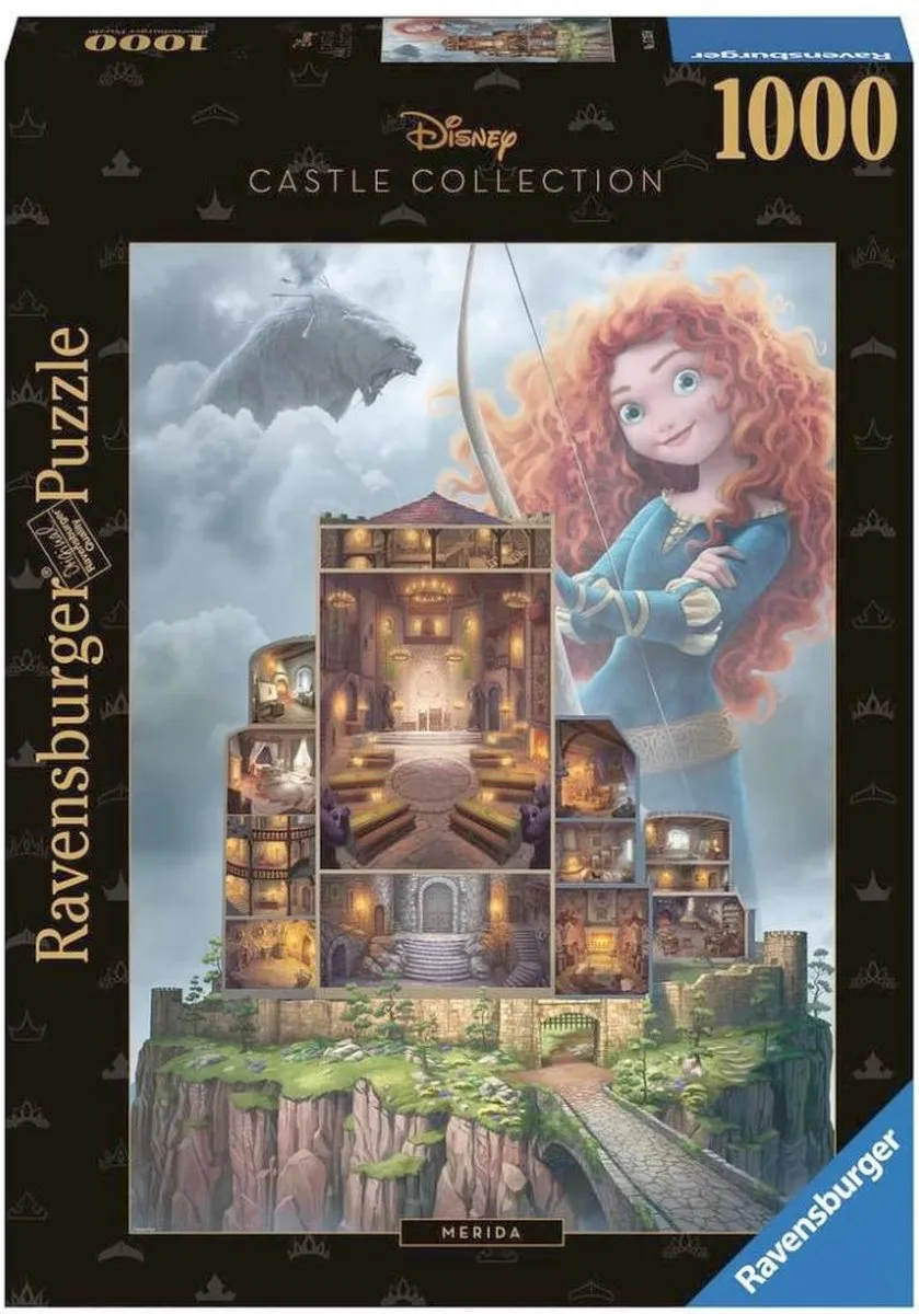 Ravensburger Disney Castles Merida Puzzel