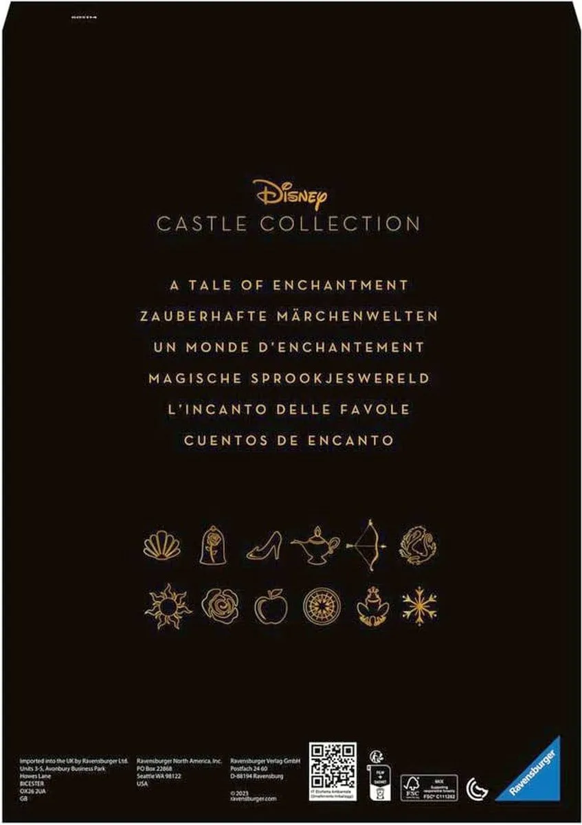 Ravensburger Disney Castles Merida Puzzel - 1000 Stuks - Multicolor