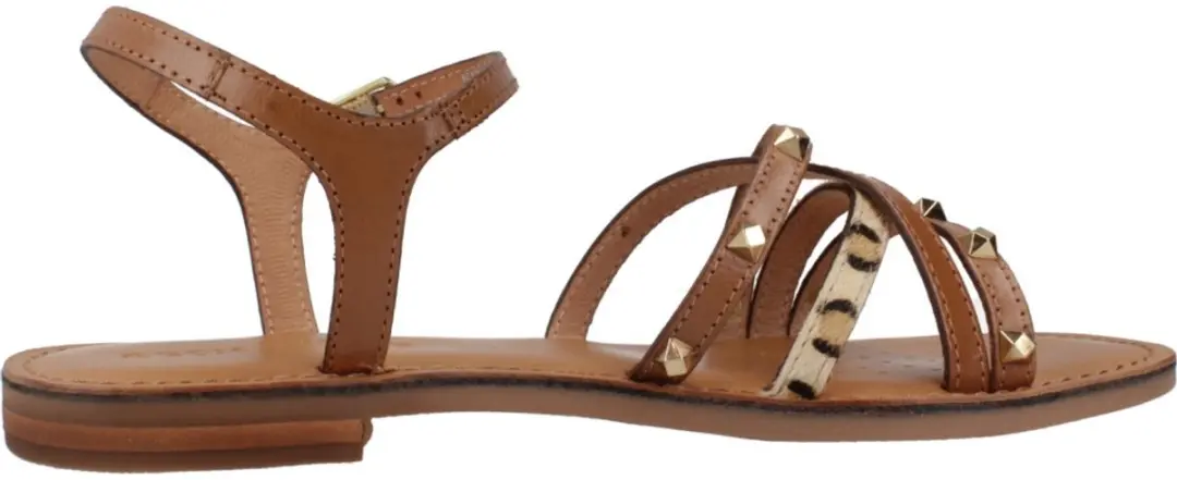 Geox Maddalusiac D Sandalen Bruin EU 36 Vrouw