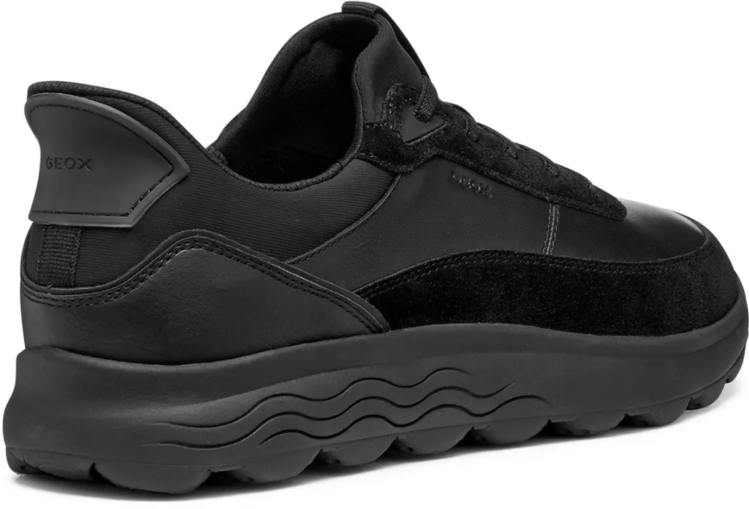 Geox Spherica Plus Heren Sneakers - Zwart - Maat 43 - afbeelding 3 van 6