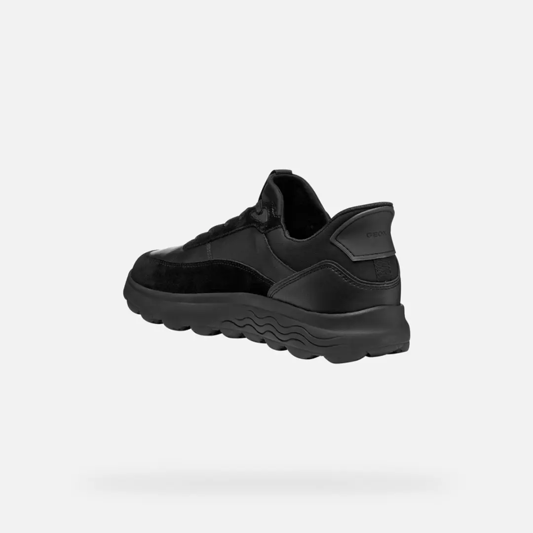 Geox Spherica Plus Heren Sneakers - Zwart - Maat 43 - afbeelding 6 van 6