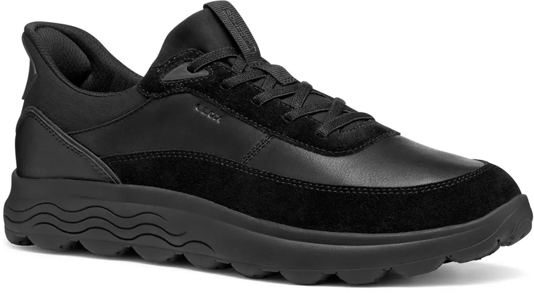 Geox Spherica Plus Heren Sneakers - Zwart - Maat 43 - afbeelding 2 van 6