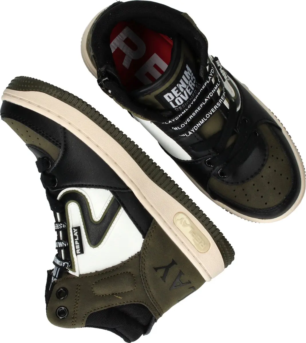 Replay Epic Jr MID 4 Sneakers Jongens - afbeelding 5 van 6
