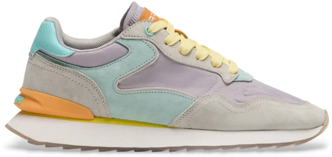 HOFF City Dopamine Leren Sneakers grijs, paars