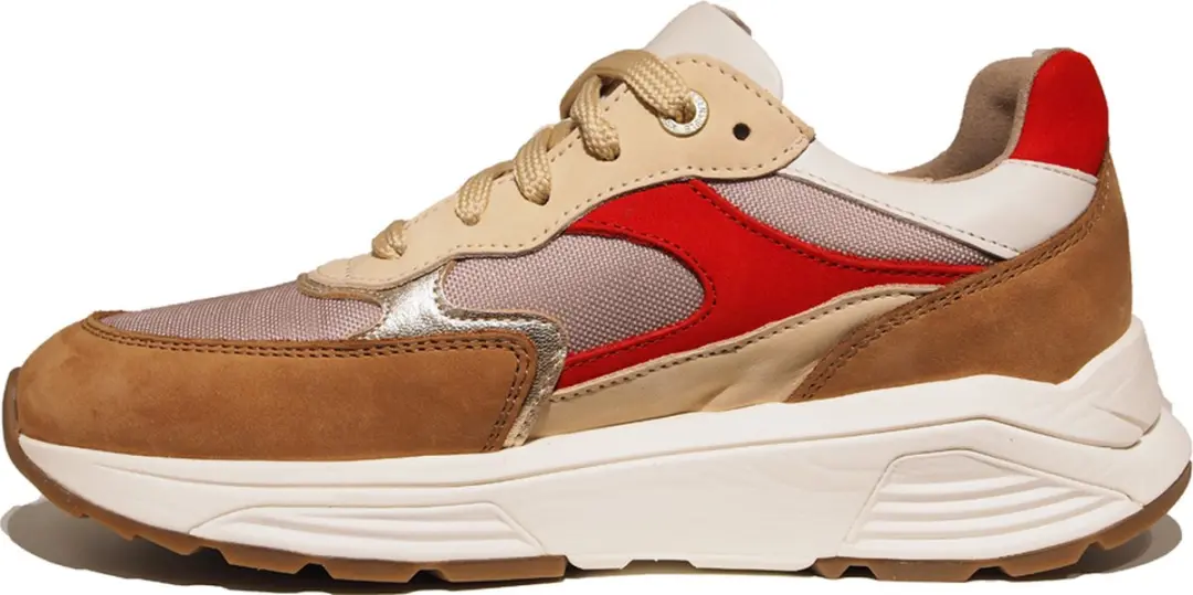 Dames Veterschoenen Xsensible Ponte Vecchio Brown Combi Bruin - Maat 41