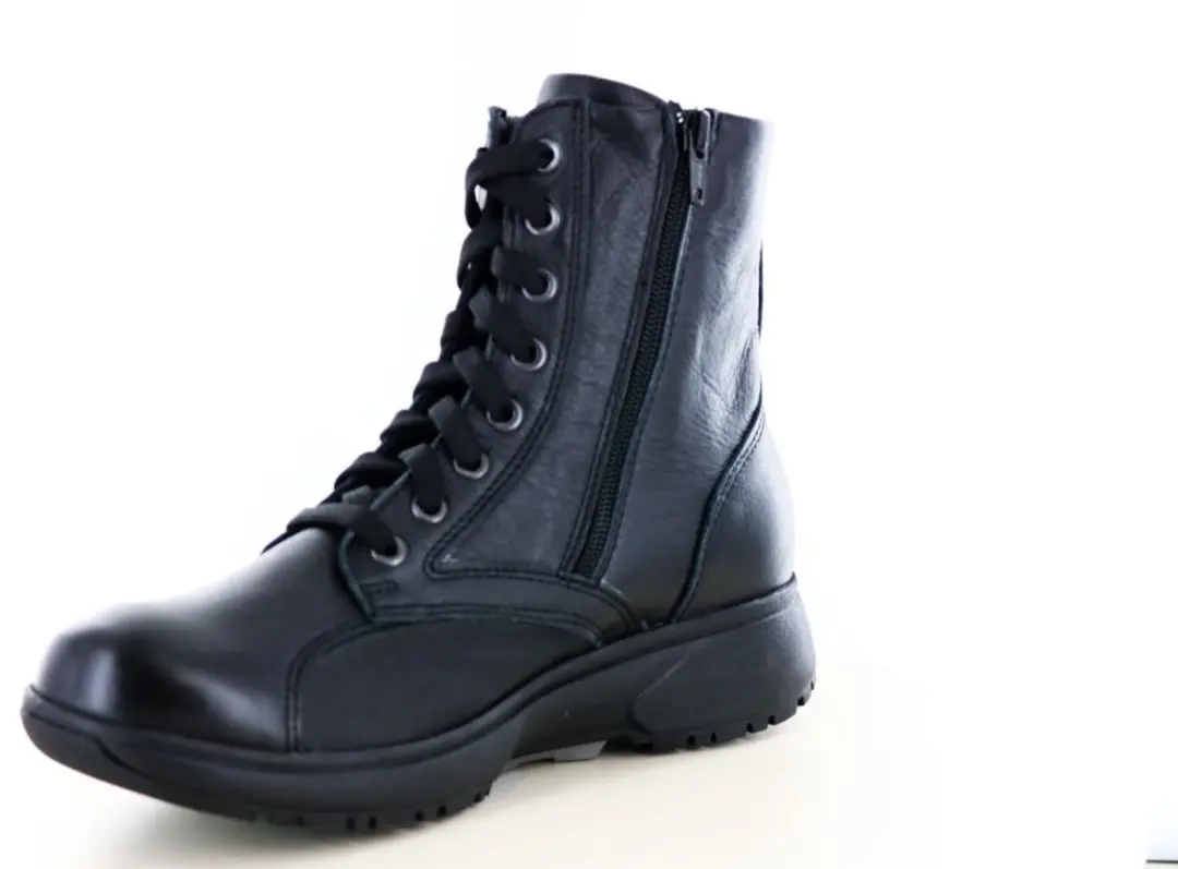 Xsensible Dames Veterboots 30235.3.001 - Maat 42 - Zwart