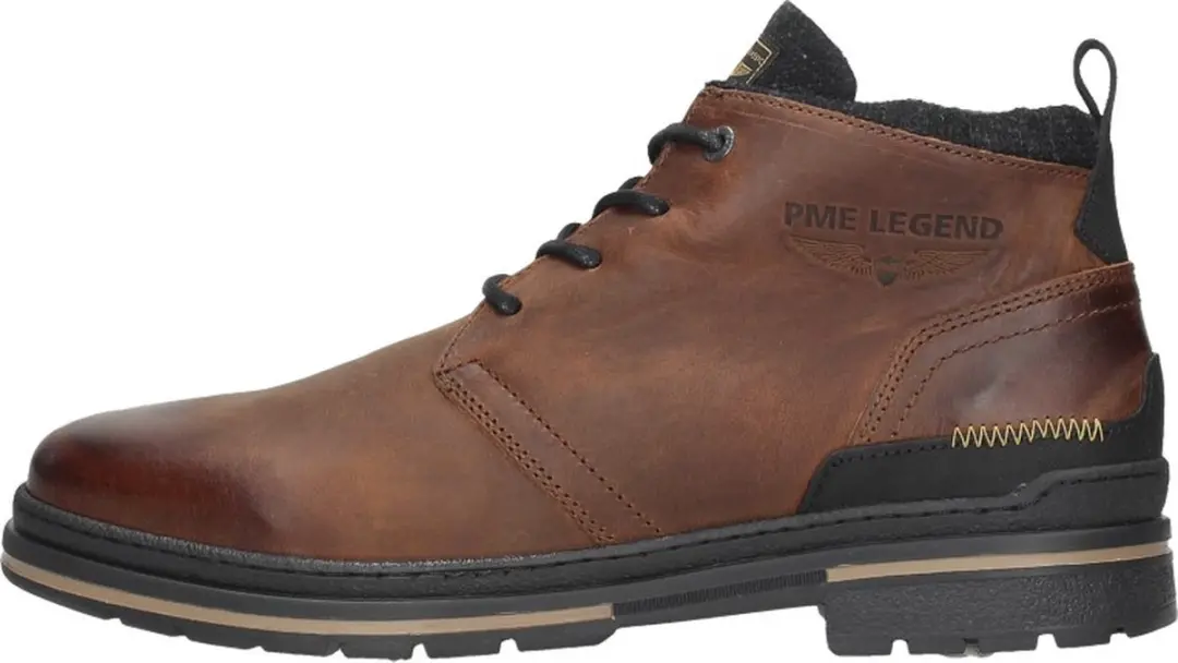 PME Legend Fleetman Heren Veterschoenen - Bruin - Maat 42