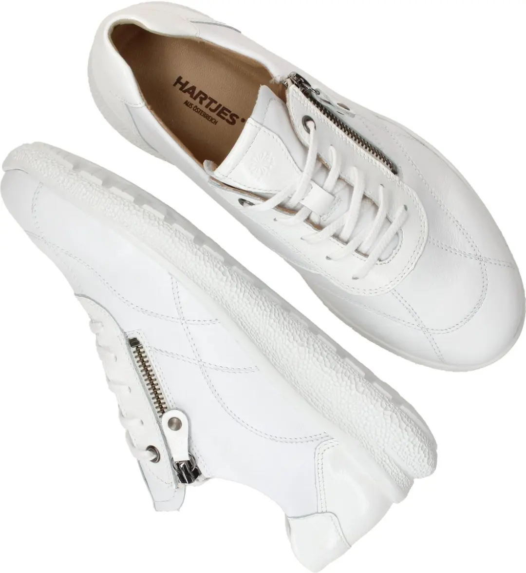 Dames Veterschoenen Hartjes Rap Shoe Weiss Wit - Maat 41