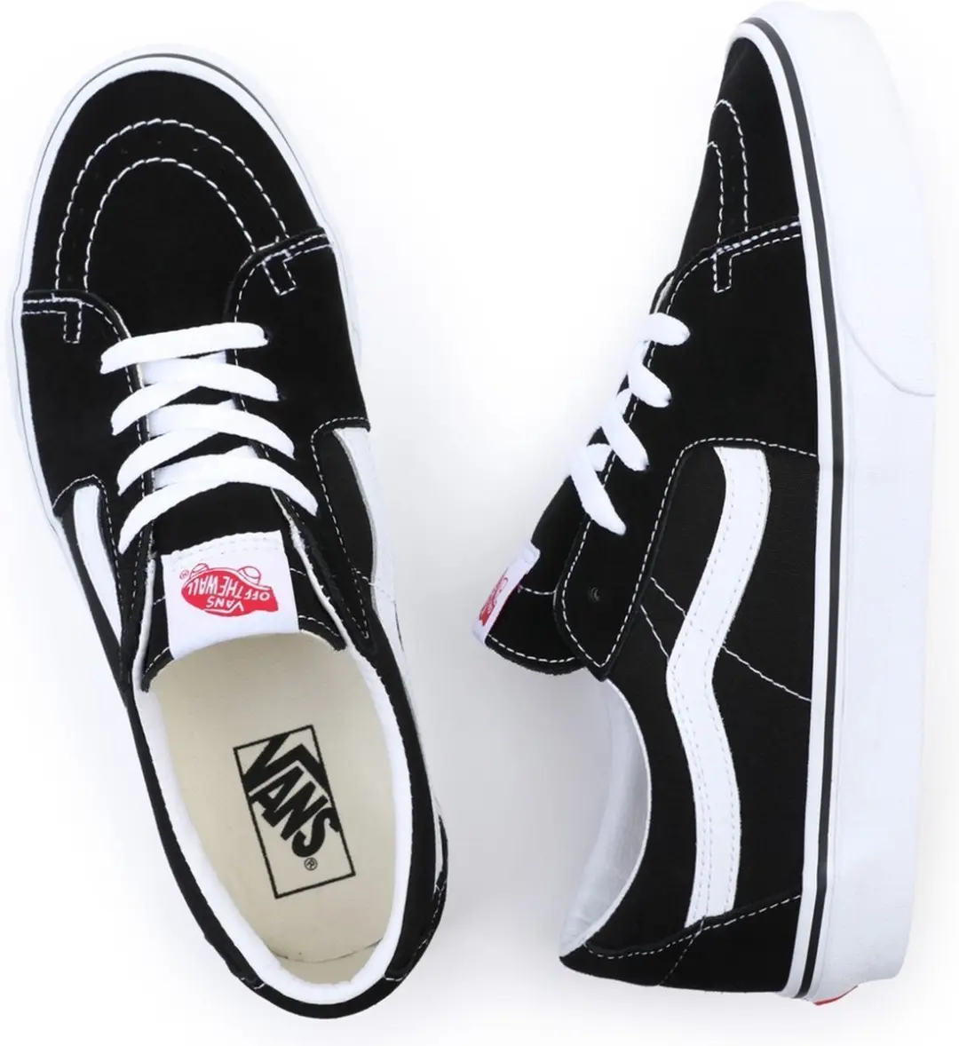 Vans UA SK8-Low Sneakers 39 - Zwart/Wit - afbeelding 3 van 6