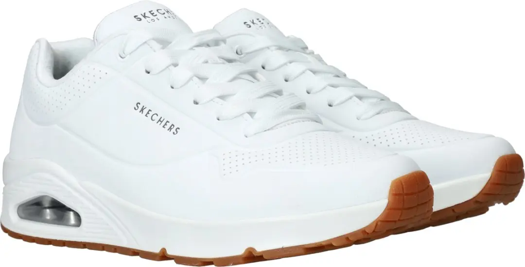 Skechers Uno Stand On Air Heren Sneakers - Wit - afbeelding 4 van 6