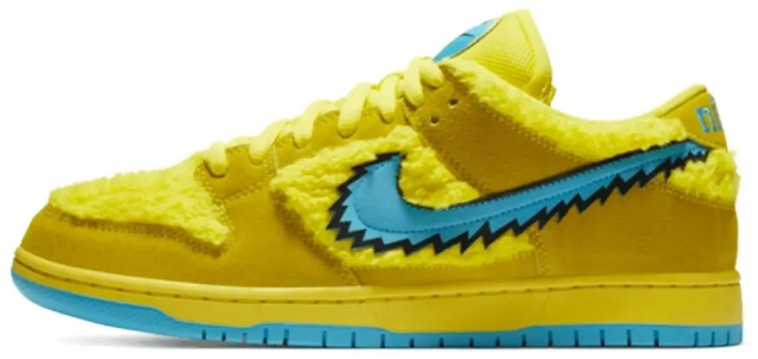 Nike SB Dunk Low Grateful Dead Bears Opti Yellow