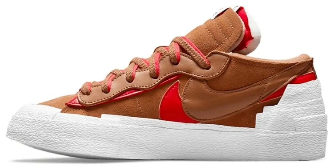Sacai x Nike Blazer Low ‘Light British Tan’ Maat 43