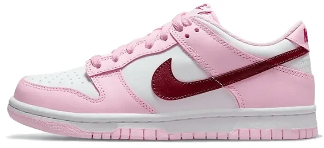 Nike Dunk Low Pink Foam Red White (GS)