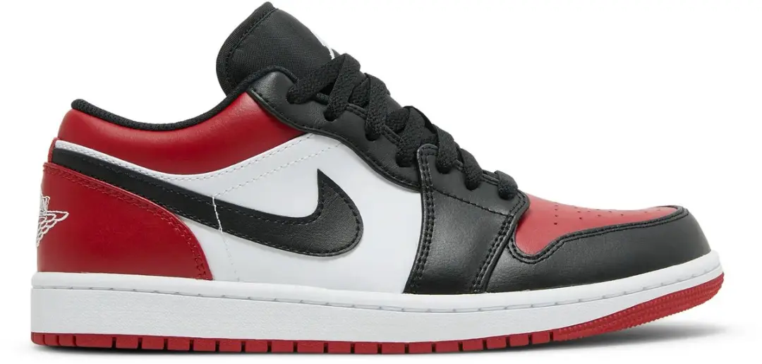 Jordan 1 Low Bred Toe