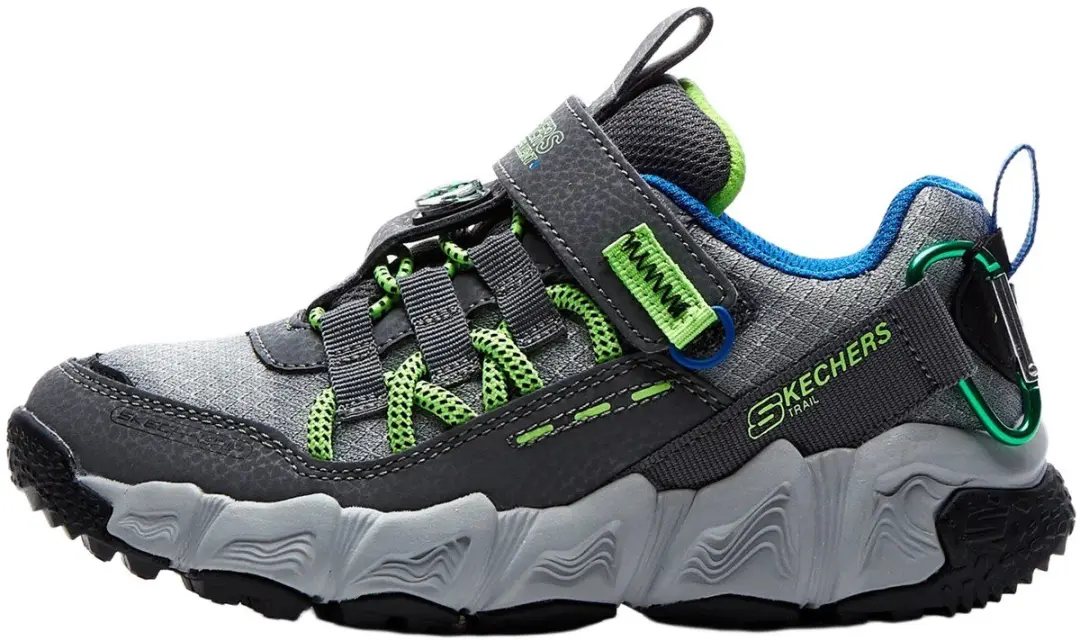 SKECHERS Kindertrekkingschoenen VELOCITREK PRO SCOUT Grijs Maat 35,5 EU