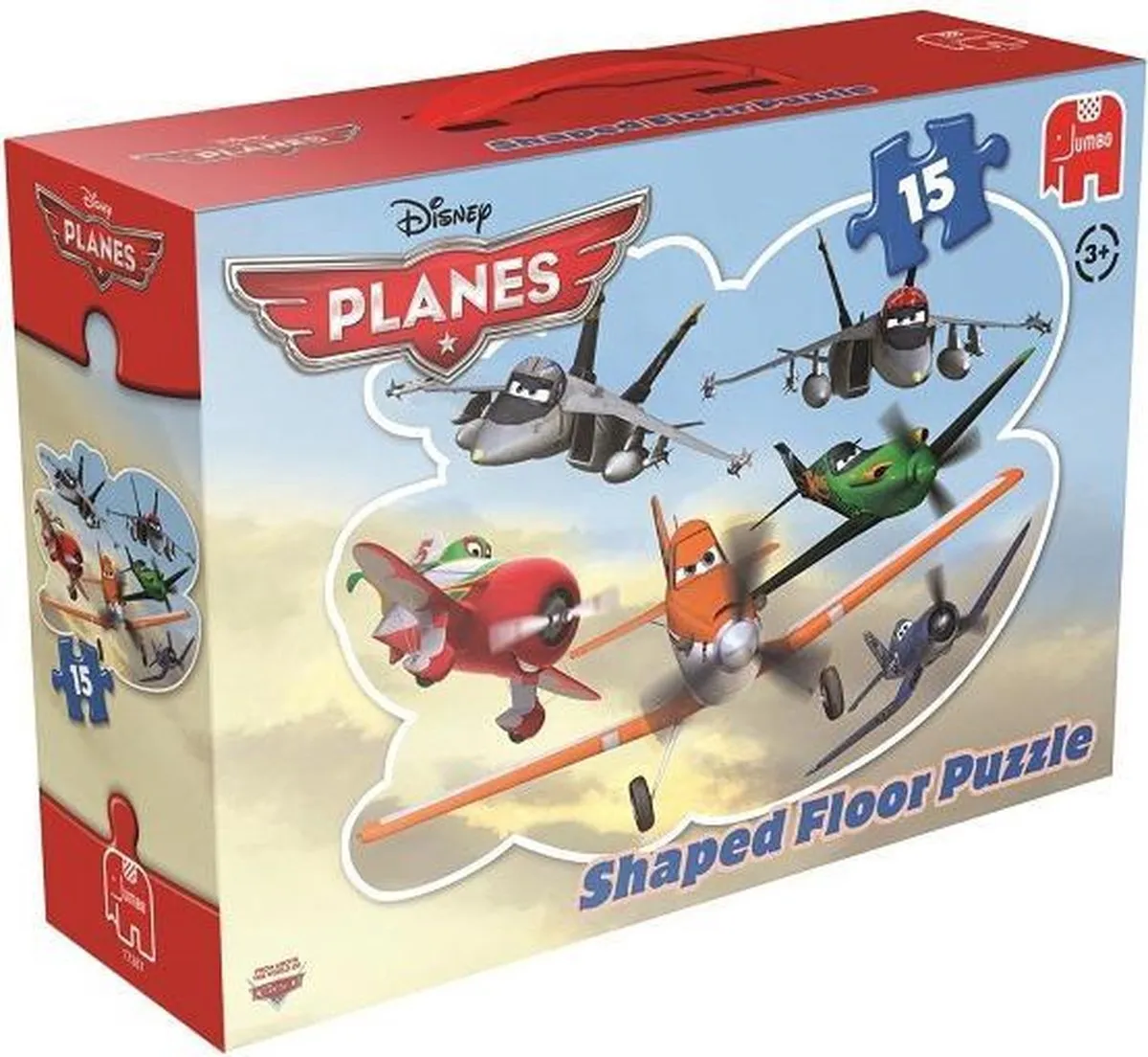 Jumbo Disney Planes Vloerpuzzel 15 Stuks