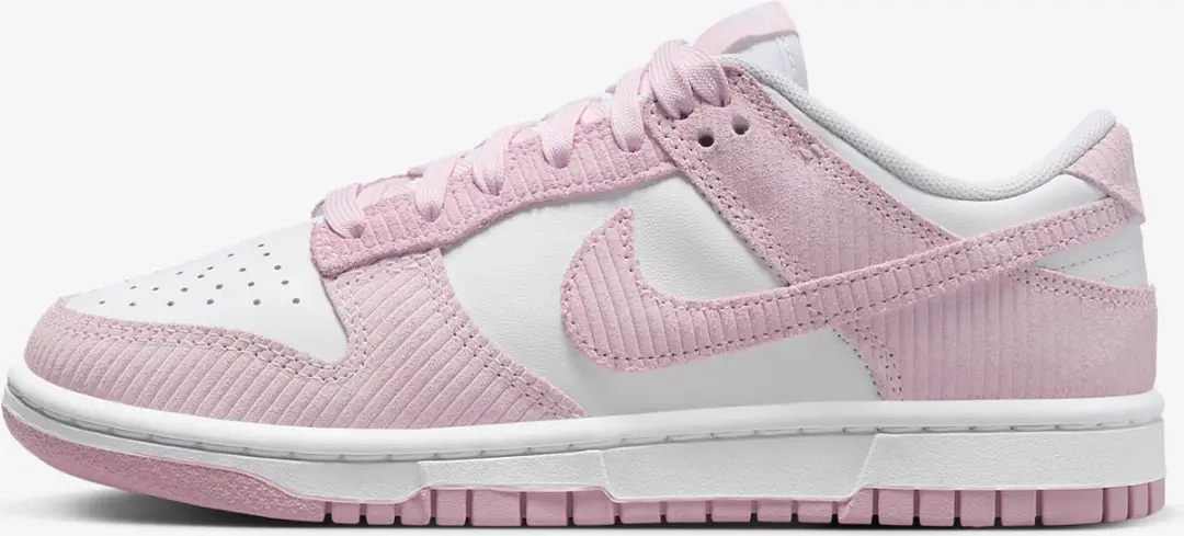 Nike Dunk Low Pink Corduroy (W)
