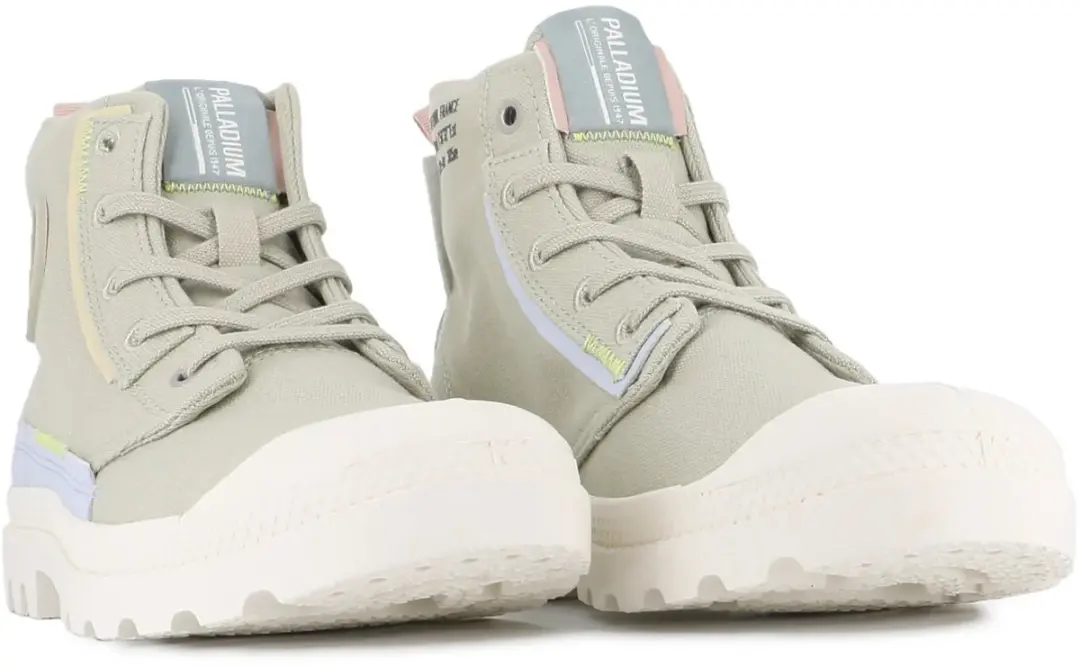 PALLADIUM Unisex PAMPA UNDERLAYER Enkellaars 99183-379-M EUCALYPTUS