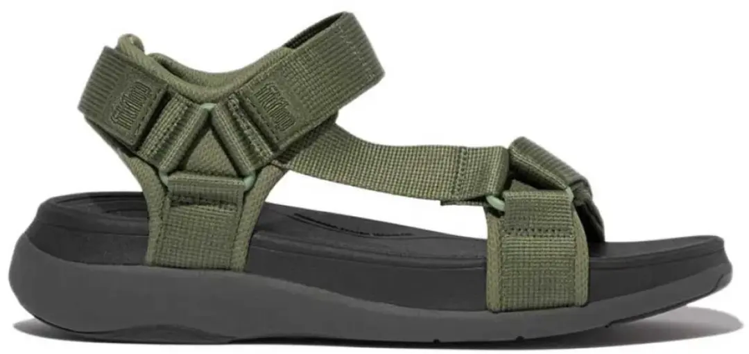 Fitflop F-mode Go Adj Sandalen Groen EU 44 Man