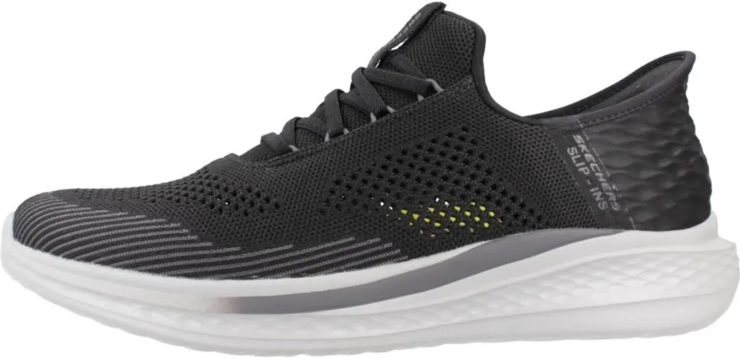 Skechers Slade Quinto Slip-Ins Sneakers Heren - 45 - Zwart - afbeelding 2 van 6