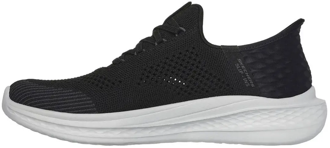Skechers Slade Quinto Slip-Ins Sneakers Heren - 45 - Zwart - afbeelding 6 van 6
