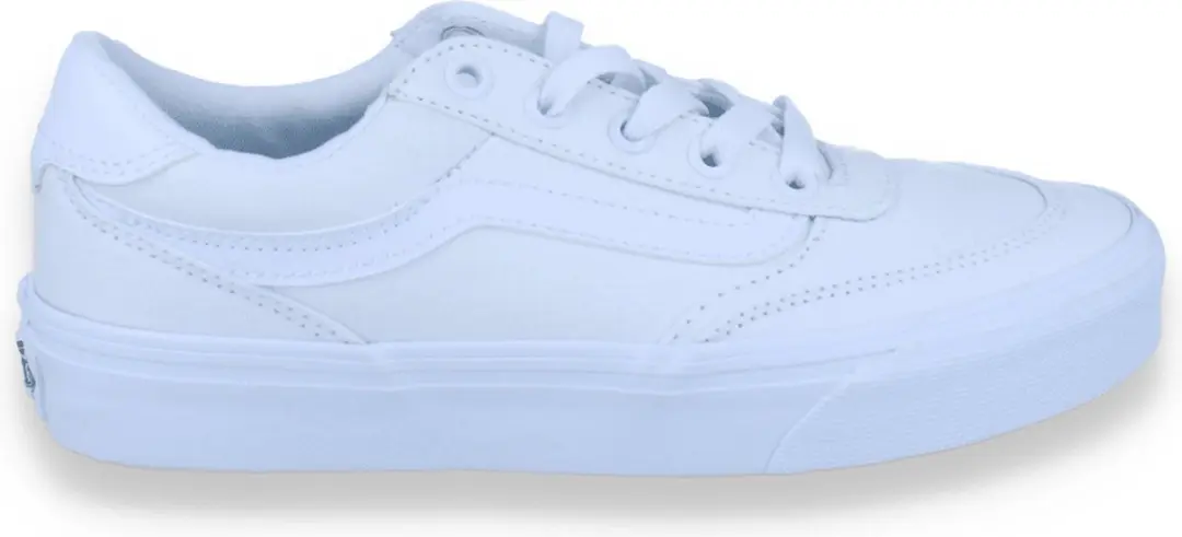 Vans Dames Sneaker Brooklyn Ls Canvas White/white