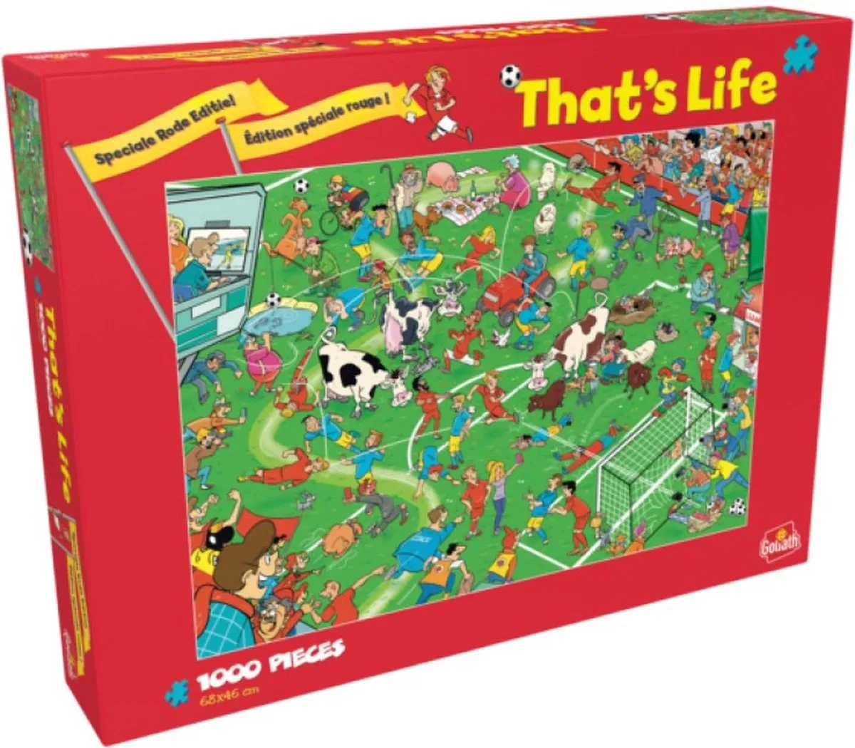 Goliath That's Life Belgium Football 2021 Puzzel