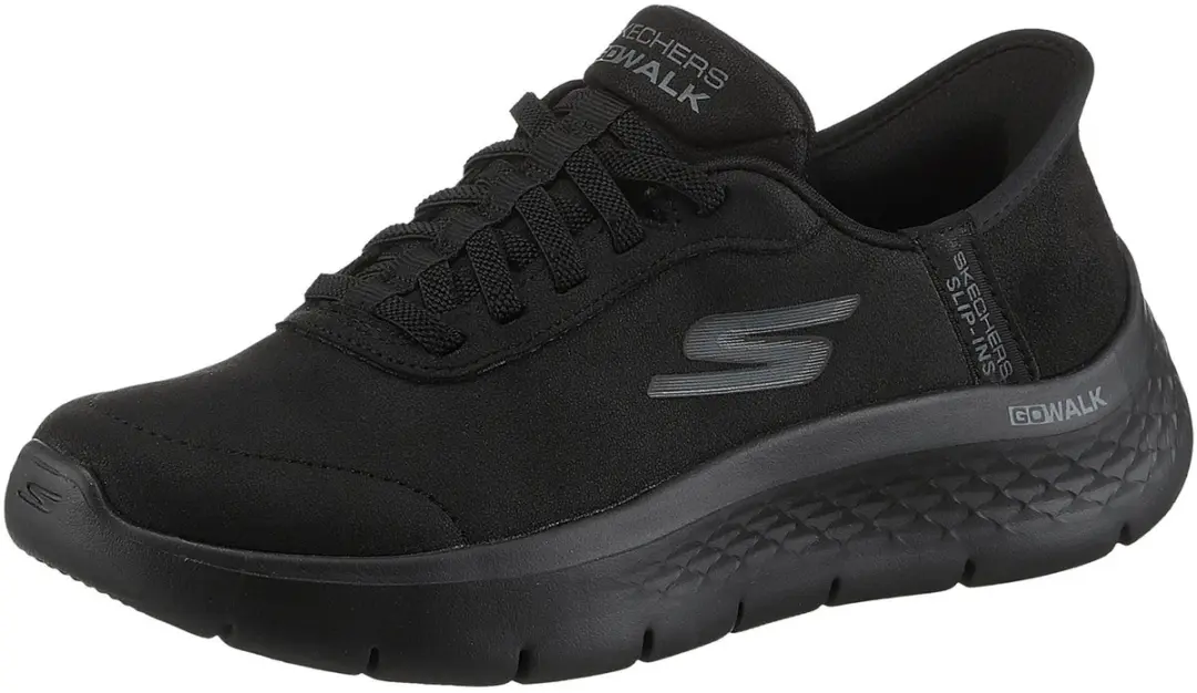 Skechers Go Walk Flex Mali Dames Instappers 39 - Zwart