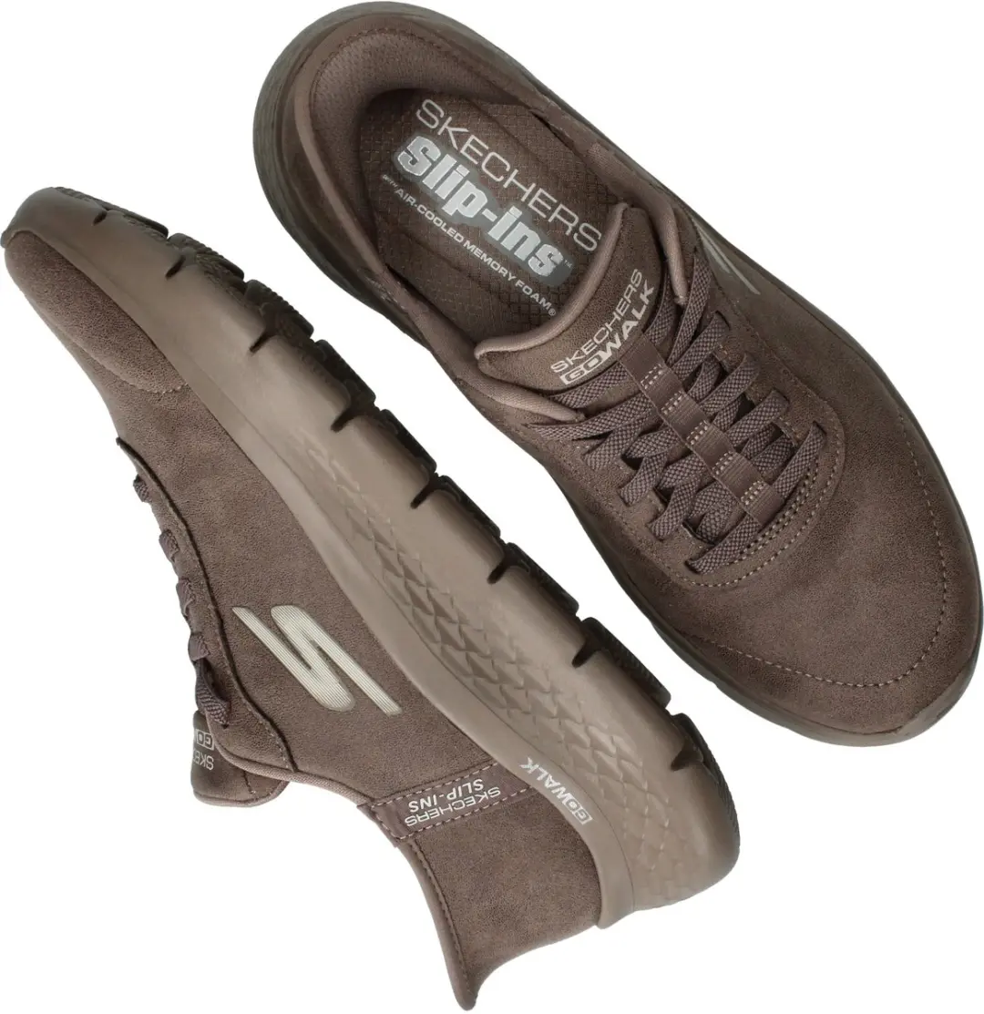 Skechers Go Walk Flex Mali Dames Instappers 39 - Bruin - afbeelding 6 van 6