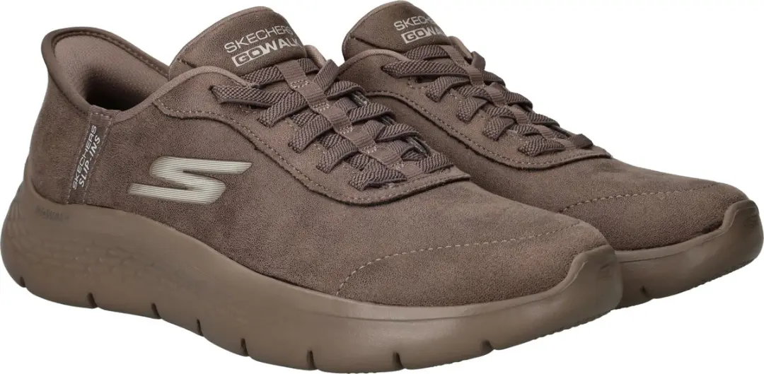 Skechers Go Walk Flex Mali Dames Instappers 39 - Bruin