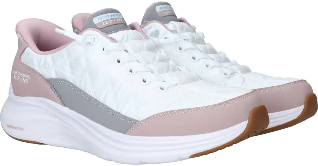 Skechers Slip-ins Cozy Fit Sneakers - Wit - 36 - afbeelding 4 van 6