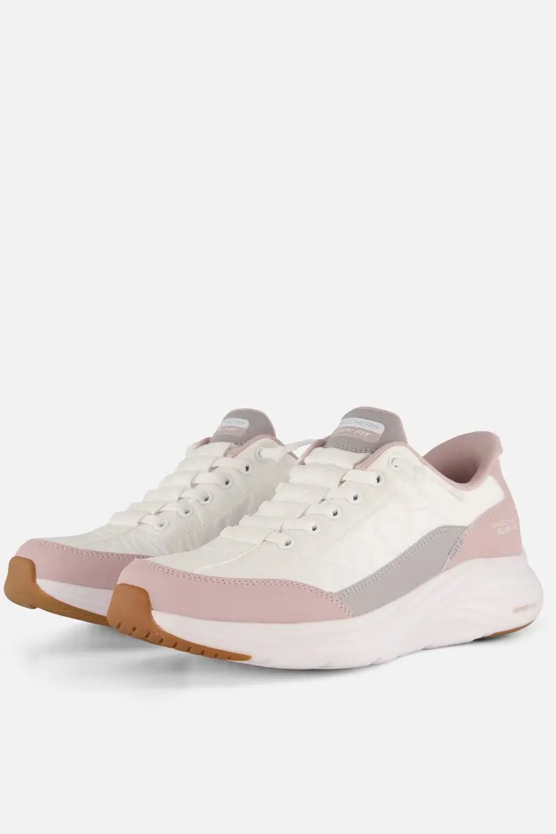 Skechers Slip-ins Cozy Fit Sneakers wit Suède