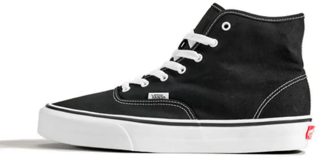 Vans Authentic Hi 2.0 Sneakers - 41 - Zwart/Wit - afbeelding 3 van 6