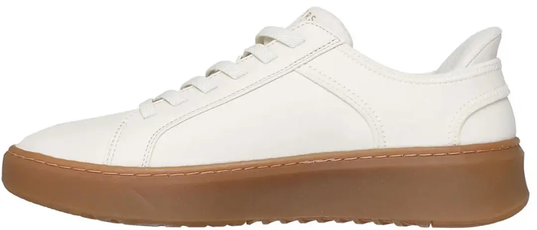 Skechers Court Break Double Vented Heren Sneakers - Wit - afbeelding 5 van 6