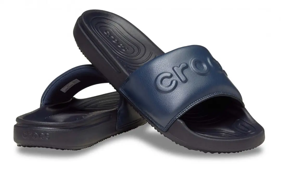 Crocs All Day Slide Badslippers Heren 39/40 - Donkerblauw - afbeelding 3 van 6