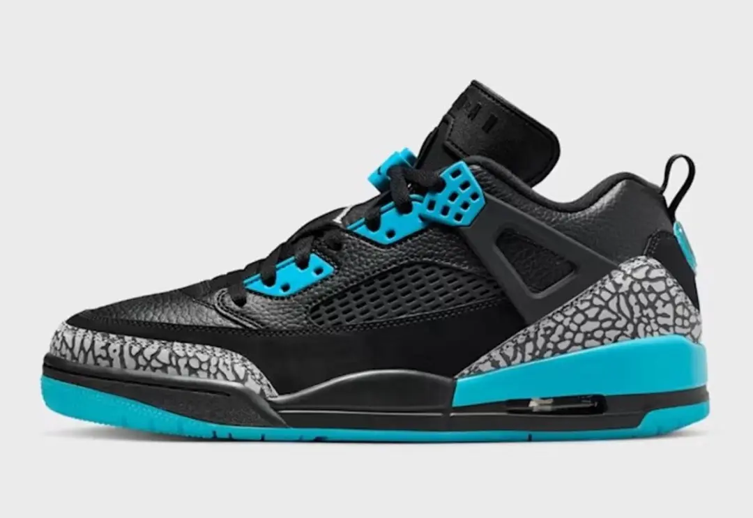 Jordan Low Spizike Black Blue Maat 38.5