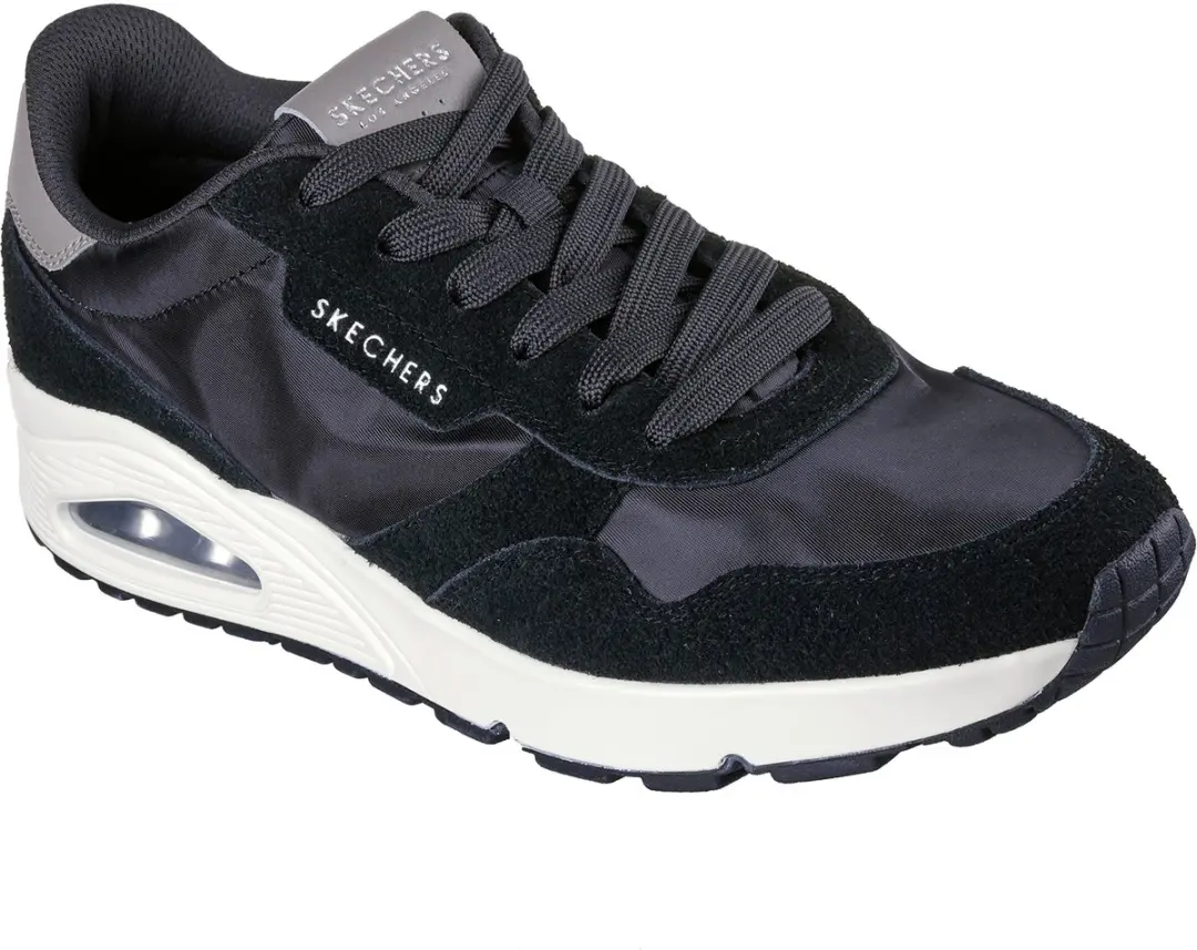 Skechers Heren Street UNO Vintage Dayz Sneakers 183053 Zwart