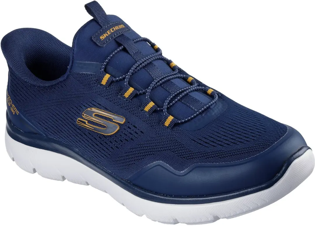 Skechers Slip-ins Summits 233045 Trainers - Marinegeel/Geel - afbeelding 6 van 6