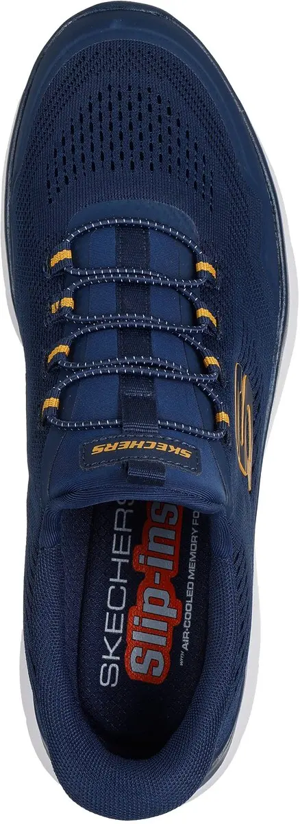 Skechers Slip-ins Summits 233045 Trainers - Marinegeel/Geel - afbeelding 5 van 6