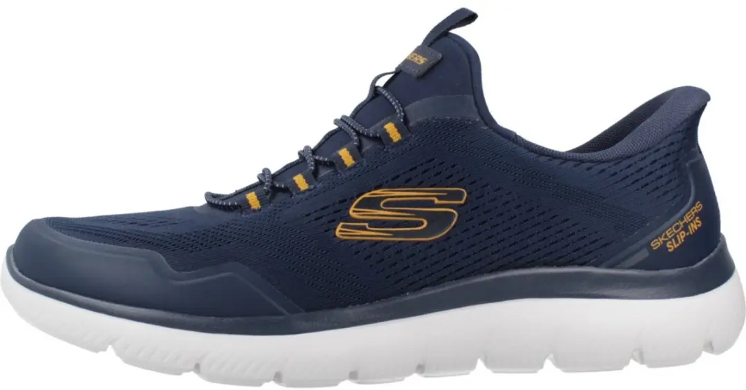 Skechers Slip-ins Summits 233045 Trainers - Marinegeel/Geel - afbeelding 2 van 6