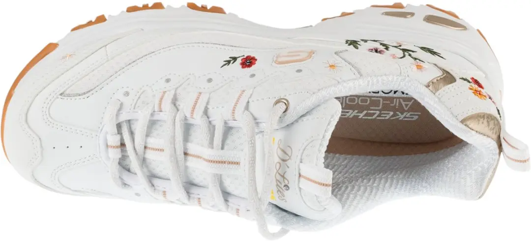 Skechers D Lites 150553-WHT Sneakers - Wit - afbeelding 3 van 5