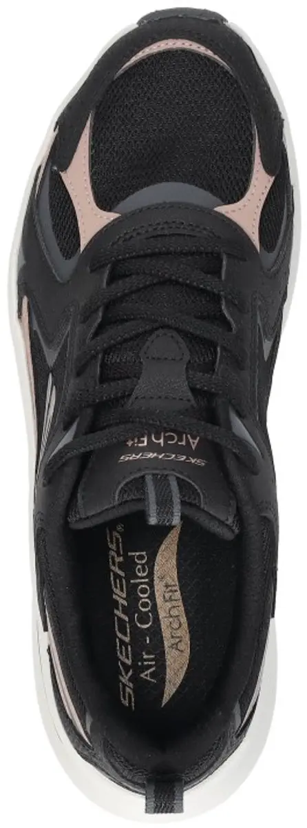 Skechers Arch Fit 2.0 Vintage Luxe Sneakers - Zwart - afbeelding 5 van 6