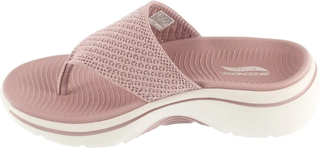 Skechers GO WALK Arch Fit 2.0 Teenslipper 41 - Paars - afbeelding 4 van 6