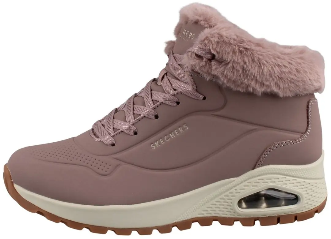 Skechers Uno Rugged 190285-MVE Dames High-Top Sneaker - Paars - afbeelding 6 van 6