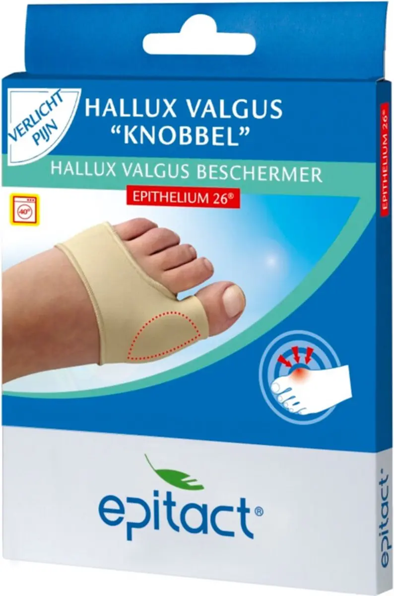 Epitact Voetzoolkussentjes Hallux Valgus Maat S Wit